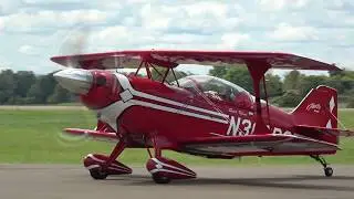 Pitts S-2C N363PS departing KHWY on 9/10/17