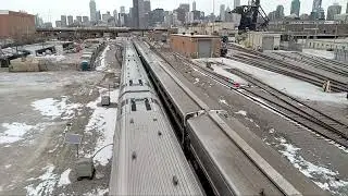 A Cold Early Afternoon at 18th Street & Lumber Street,  Chicago,  Illinois. 