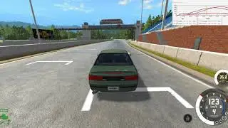 BeamNG drive я создал монстра дрифта