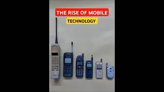 The Rise of Mobile Phone Technology #evolution #shorts
