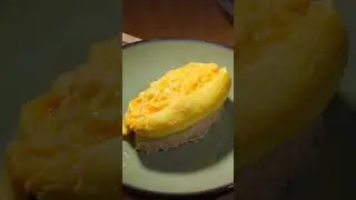 Fried sausage and scrambled egg with fried rice #egg #loveegg