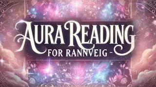 PERSONAL ENERGY READING AND AURA PORTRAIT FOR RANNVEIG 💜🔮🪻🩷🛩📚