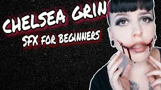 chelsea smile sfx makeup tutorial