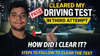 Pass driving test in first attempt #dubai #abudhabi #driving #license #🚗☺️🇦🇪 