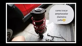 como trocar amortecedor dianteiro do palio ,palio sporting e fiats