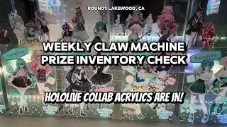 ROUND1 LAKEWOOD INVENTORY CHECK #round1 #gintama #hololive