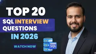 Crack Your SQL Interview: 20 Basic to Advance SQL Interview Questions Helps in Data Analyst 2026