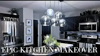 EPIC KITCHEN MAKEOVER ON A BUDGET!|HOW TO REFRESH YOUR KITCHEN