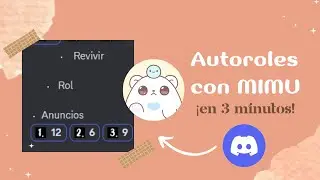 ;;Crea AUTOROLES con MIMU ⭑.ᐟ (en 3 minutos) ↝ Discord | pasasapa 21