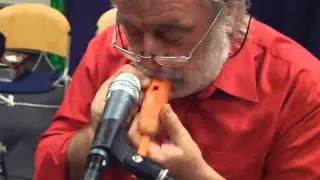 Cursus, hoe maak je van een wortel een fluit, door Herman en Rosita (Bel)
