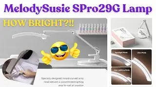 MelodySusie 16th Anniversary New Overhead Desk Lamp and Curing Lamp (SPro29G)