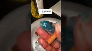 100 слоев пудры PURE TAKIS POWDER на пальцах (как наносить)