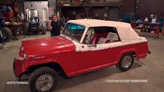 Gearz TV: 1967 Jeepster Convertible rare Deluxe Edition