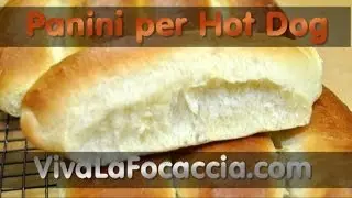 Ricetta Panini per Hot Dog Fatti in Casa