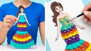 Бумажный модный челлендж! Сэм и Сью создают потрясающие DIY-образы👗✨
