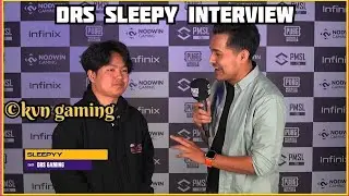 DRS Sleepy Interview After Getting First Chicken Dinner of PMSL CSA Fall 2024 | kvn gaming