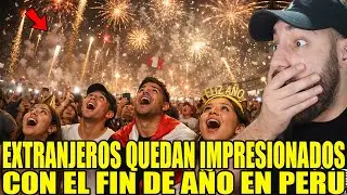 Extranjeros IMPRESIONADOS por cómo PERÚ celebra el AÑO NUEVO 2026!