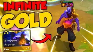 RYZE 1V9! ⭐⭐⭐INFINITE GOLD FARMER | TFT Set 9