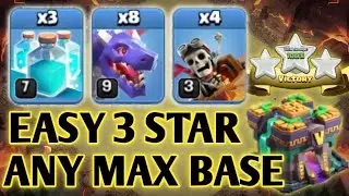Th14 Hydra Clone Attack Strategy | Best Th14 Attack Strategy | Clash of Clans | Basic Attackers