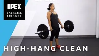 High Hang Clean - OPEX Exercise Library