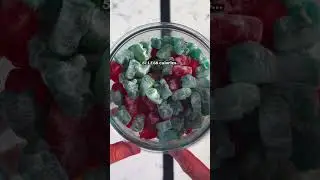 1 калорийный высокобелковый кислый мармеладный мишка