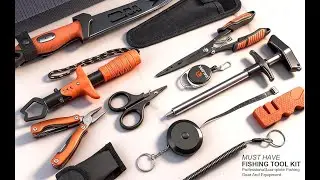 RALERA Fishing Tool Kit and Fillet Knife Set