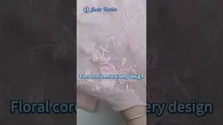 This is 80% lyocell 20% cotton stripe jacquard floral cord embroidery fabric. Welcome to inquiry.