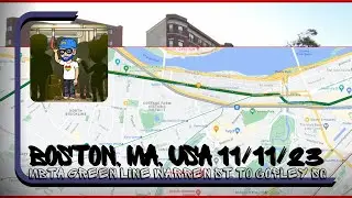A Veteran's Journey: Trolley Ride Through Boston on Veterans Day