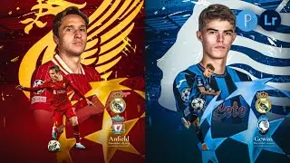 How To Make A Sports Matchday Poster Design With Mobile || Dramatic Sports Poster Design || Pixellab