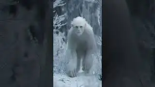 Images exceptionnelles du Yeti #yeti #horreur #monstre #himalaya #videogames #pourtoi #insolite