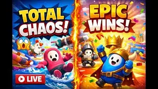 Fall Guys LIVE &ndash; Chaos, Fails & EPIC Wins! 😱🔥 #live