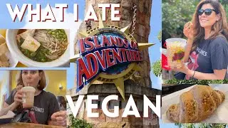 VEGAN food at Universal Orlando (2022) - What I ate vegan at Islands of Adventure