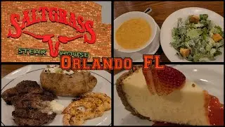 SALTGRASS STEAK HOUSE: Orlando, FL, Vineland Ave; Surf N Turf, Cheesecake and More - Texas Style