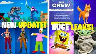 ОБНОВЛЕНИЕ Fortnite Simpsons! (СКИН Губки Боба, БЕСПЛАТНЫЙ ПИТОМЕЦ ЕЖЕМЕСЯЧНО, ВЕБ-СОБЫТИЕ ЧАСТЬ 2)