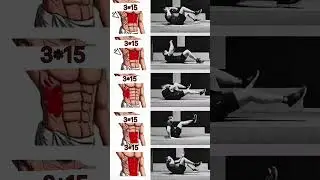 No Equipment Abs Workout at Home 🏠✨Burn Belly Fat Fast! ⚡️🏃&zwj;♂️6-Pack Abs Challenge: Day 1! 🔥🏋️&zwj;♂️