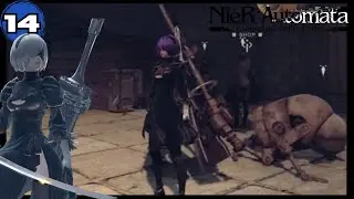 Let's Play | NieR: Automata - Pt. 14 | Gambler's Colosseum Rank D