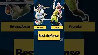 Best defense Muhammad Ahsan #badminton #bulutangkis #hendrasetiawan #muhammadahsan #shorts