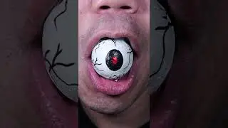 ASMR | Black Chocolate Eyeball