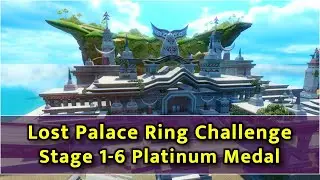 Team Sonic Racing - 1-6 Platinum Medal - Lost Palace Ring Challenge