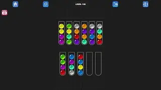 Ball Sort Puzzle - Color Game Level 100 Solution (Android)