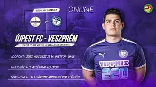 Férfi Futsal NB I: Újpest FC-220Volt - 1. Futsal Club Veszprém (2023.04.27, stream)