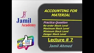 EASY LEARN ACCOUNTING FOR MATERIAL - INVENTORY LEVEL QUESTION
