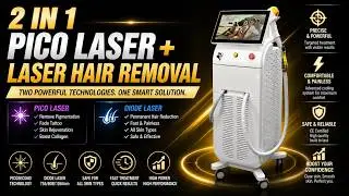 808 diode laser hair removal picolaser 2 in 1 tattoo removal machine