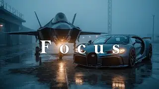 Deep Work Music ~ Jet Fighter & Bugatti Focus Study | Deep Focus Flow 90 Min