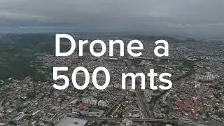 Drone voando alto. 500 mts. #drone #djibrasil #dji #mini4pro 