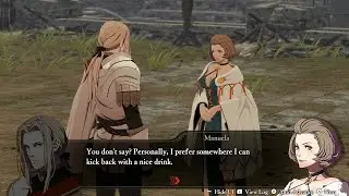 Jeritza & Manuela Level C Support Conversation - Fire Emblem Warriors: Three Hopes (DEMO)