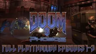 DOOM 3: Phobos full playthrough 4K - strange and fascinating mix of classic Doom 3 & emotional story
