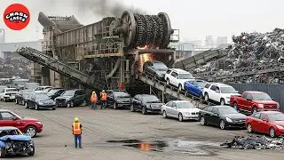 99 M&aacute;quinas Trituradoras Insanas + Choques Brutales de Autos &ndash; &iexcl;Destrucci&oacute;n Total!