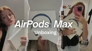 AirPods Max and Apple Watch Unboxing + review ✨📱