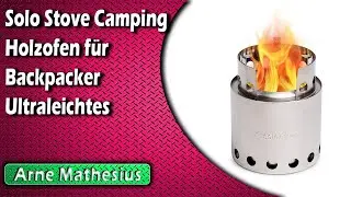 Solo Stove Camping Holzofen f&uuml;r Backpacker - Ultraleichtes